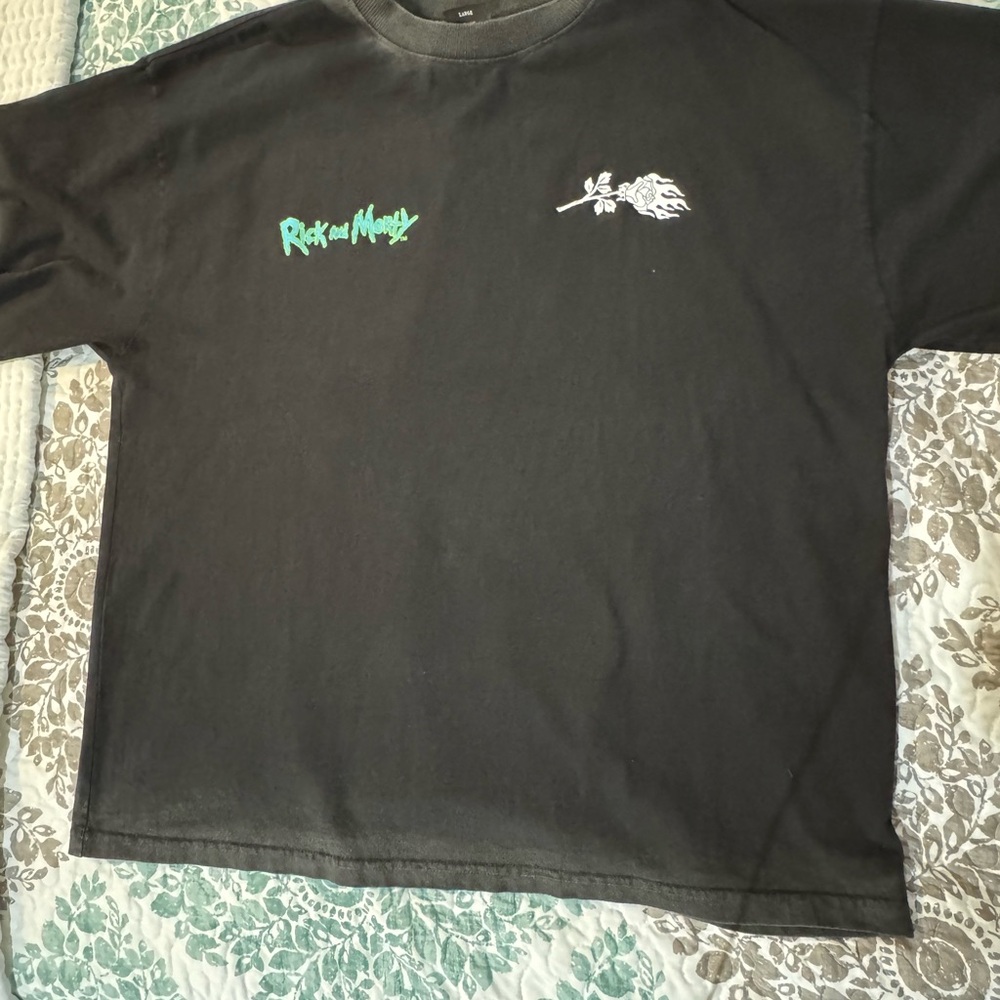 Civil Regime Rick and Morty Black T-Shirt